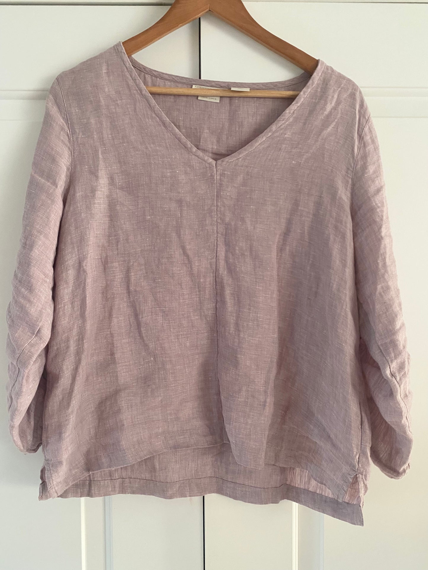 Christian Siriano 100% linen MED