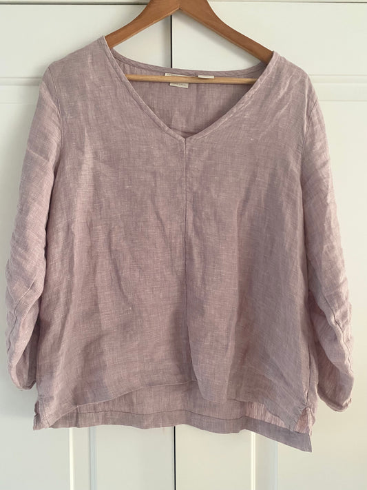 Christian Siriano 100% linen MED