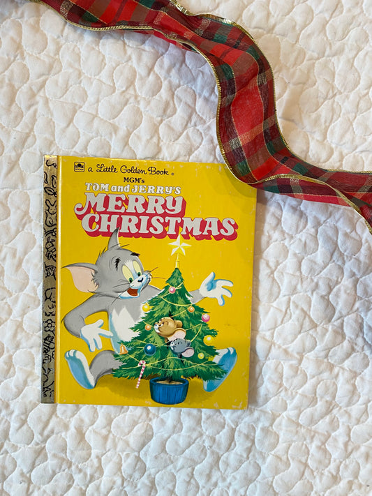 Vintage 1954 Tom and Jerry's Merry Christmas