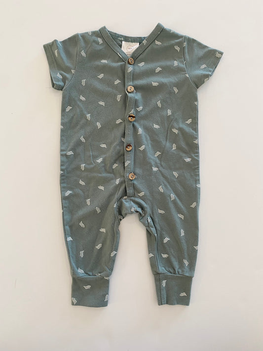 Tiny Button Apparel Romper 0-6mo