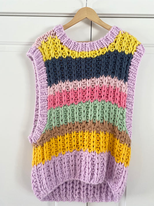 Little Lies Sweater Vest MED/LRG