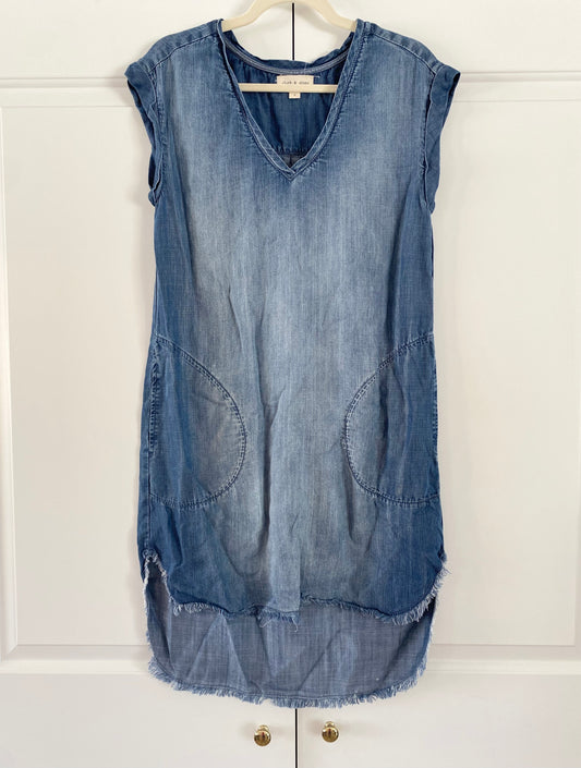Cloth & Stone Chambray Dress SM