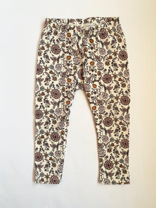 Jax & Lennon Vintage Floral Leggings 6-12mo
