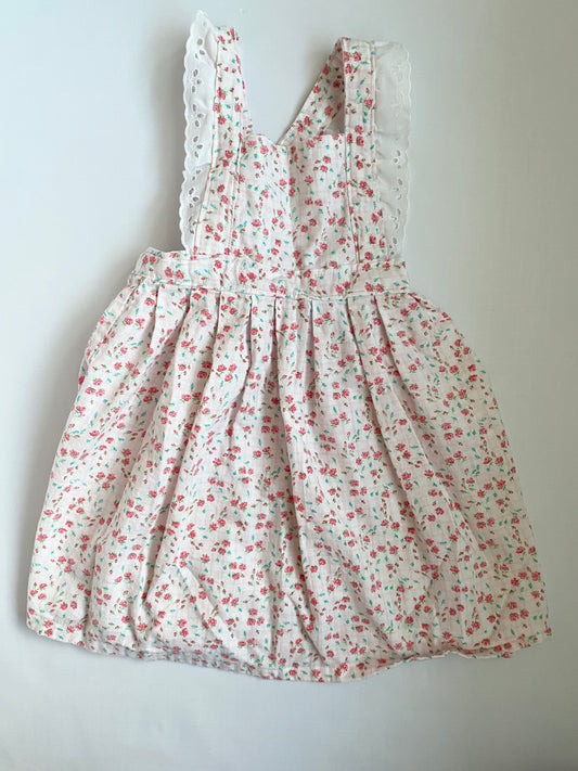 Small Shop Handmade Pinafore 4/5T