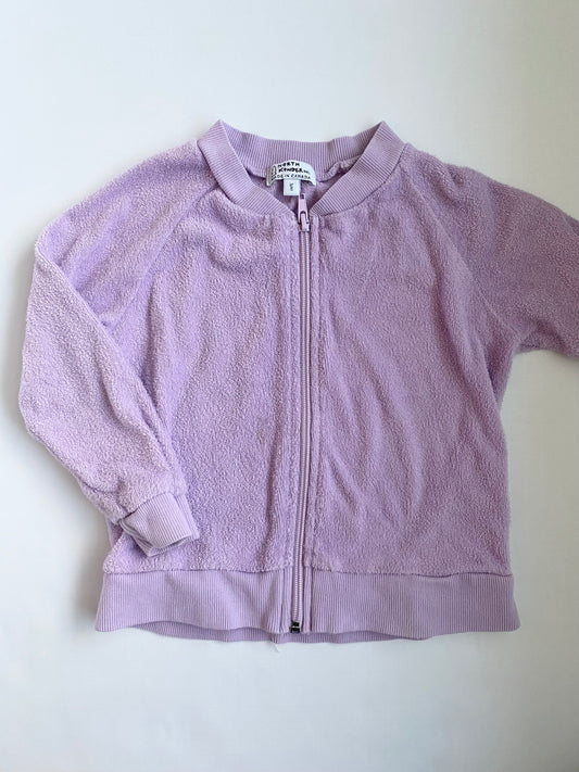 North Kinder Terry Zip up 3/4T