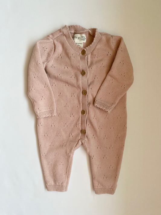 Little Planet Blush Romper 3mo