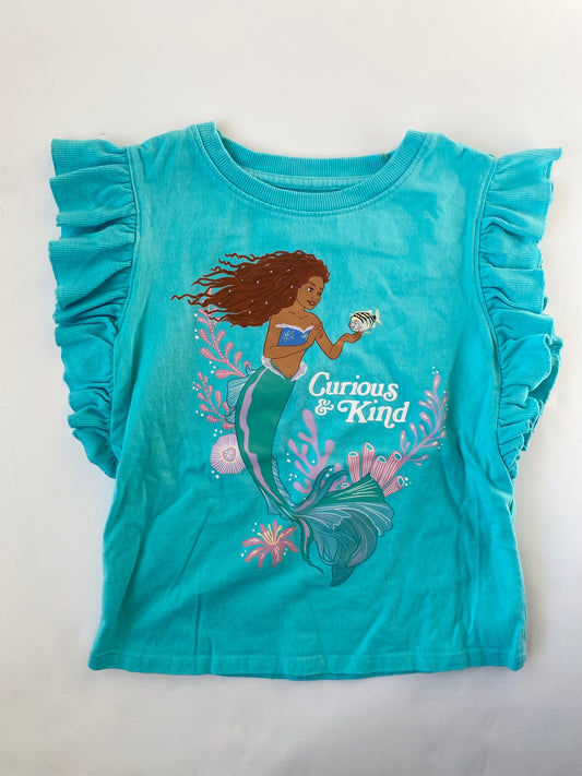 Disney Little Mermaid Tee 7/8 years