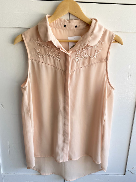 Peach Western style tank MED