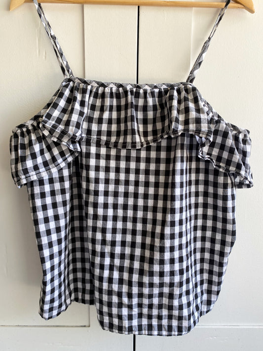A New Day Gingham Tank XL